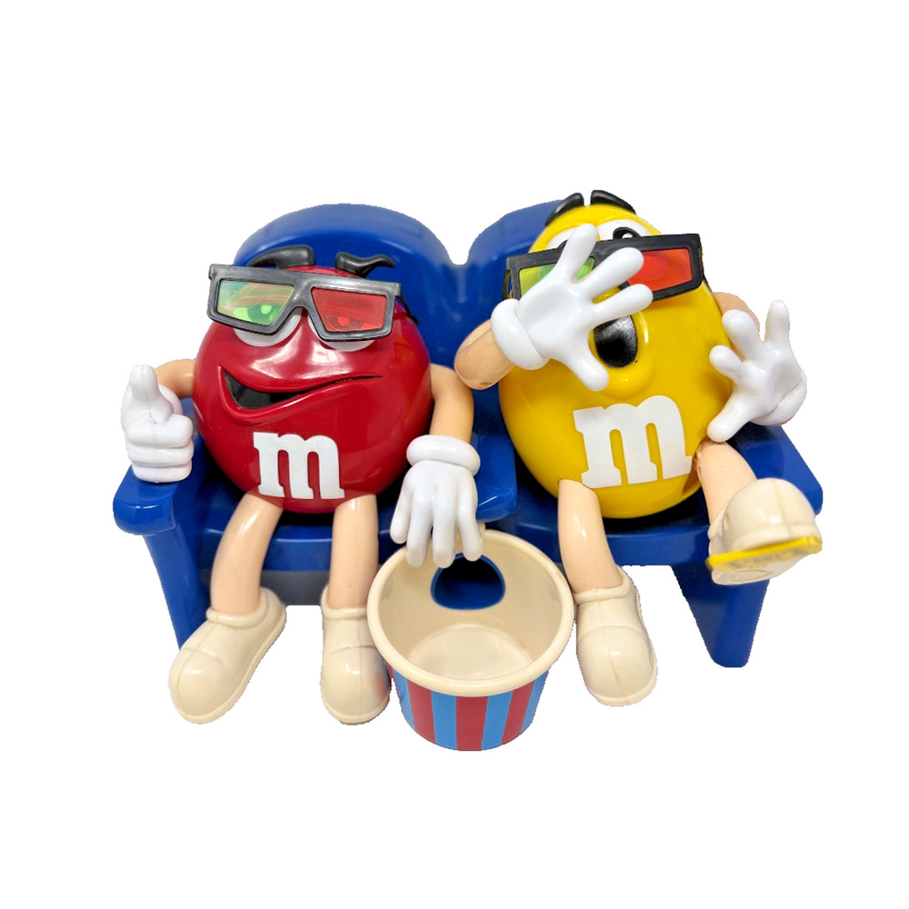 M&M'S 1996 At the Movies in 3D Limited Edition Candy Dispenser EUC